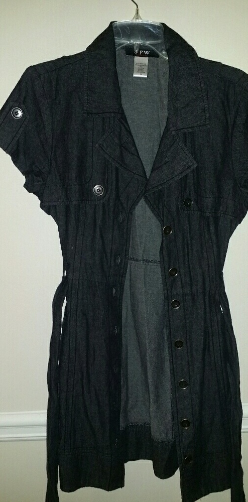 Full Denim Dress